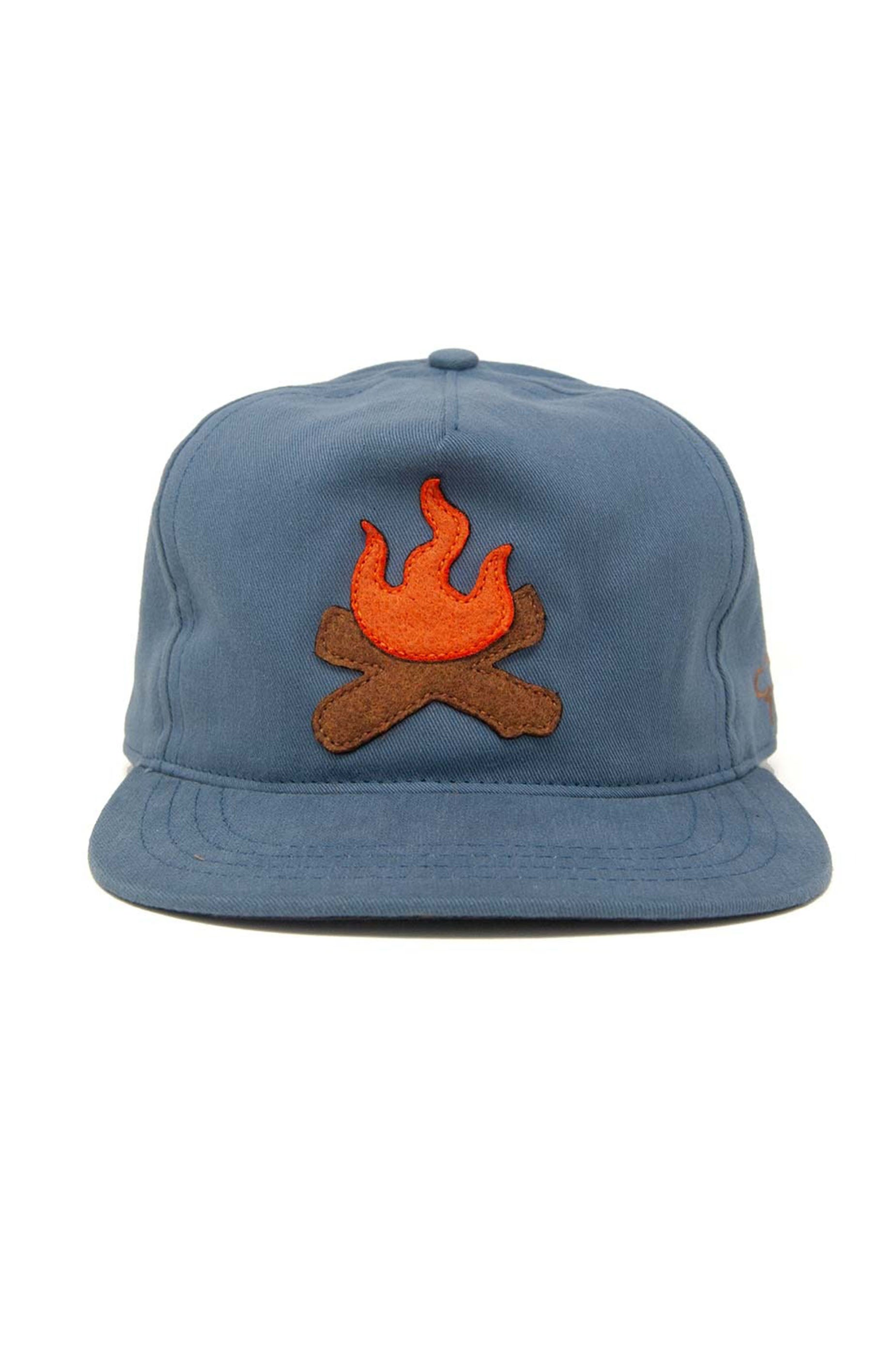 The Ampal Creative campfire strapback hat