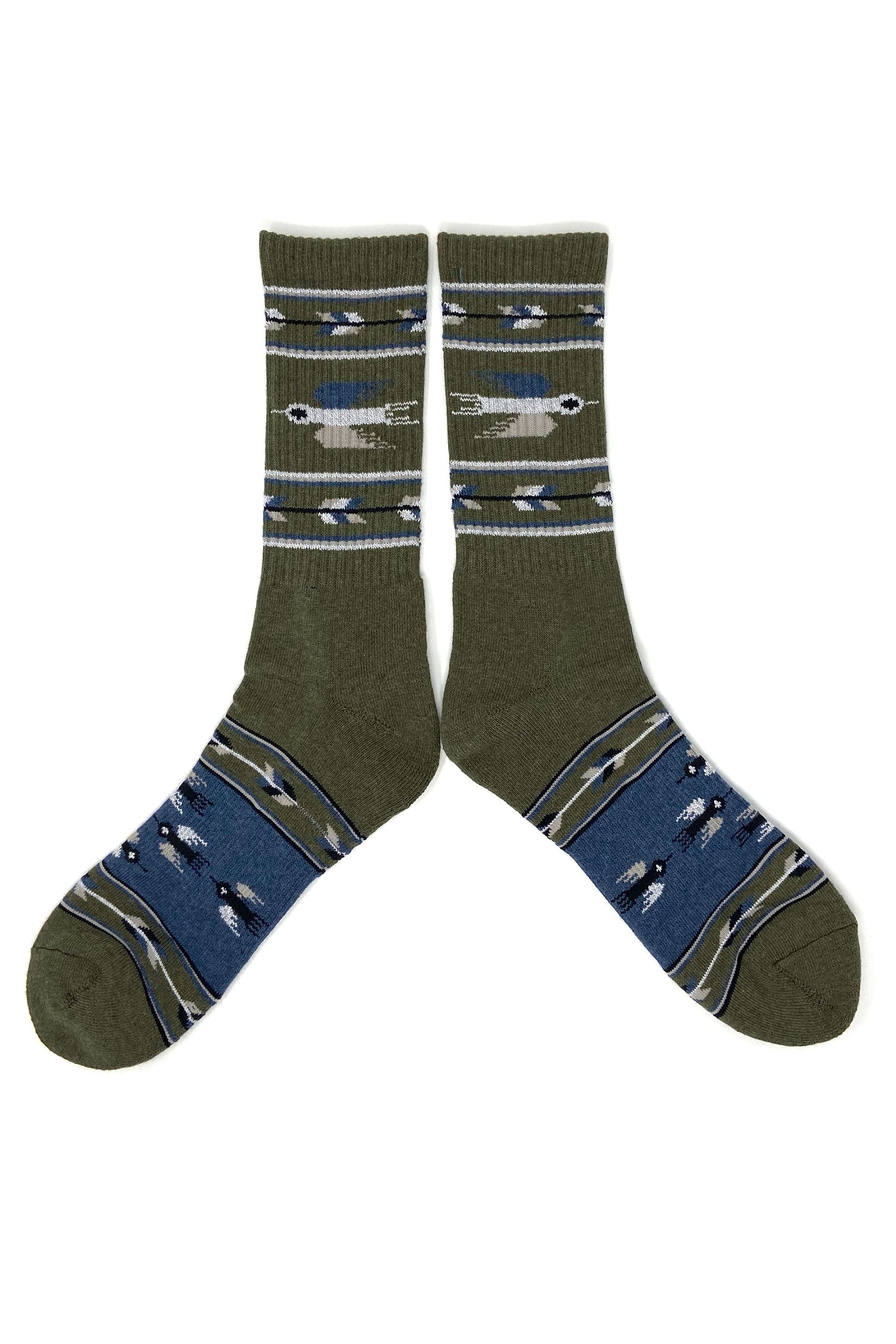 The Ampal Creative heather t bird socks