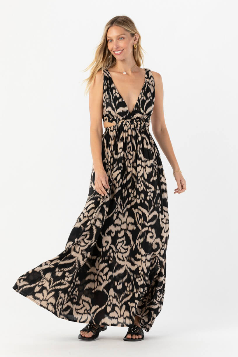 Tiare Hawaii Hope maxi dress in nomadic black