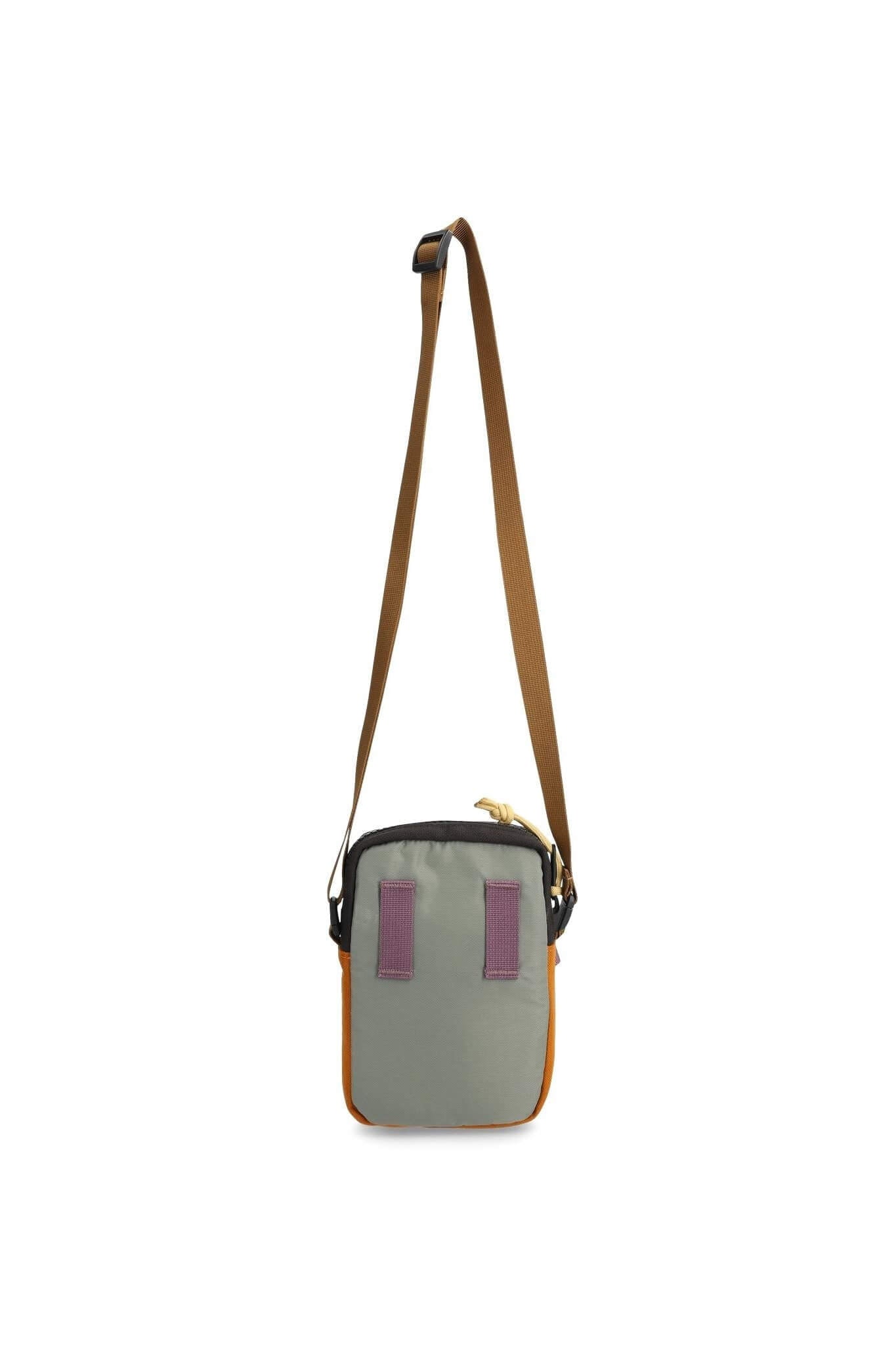 Topo Designs mini shoulder bag in spice and beetle