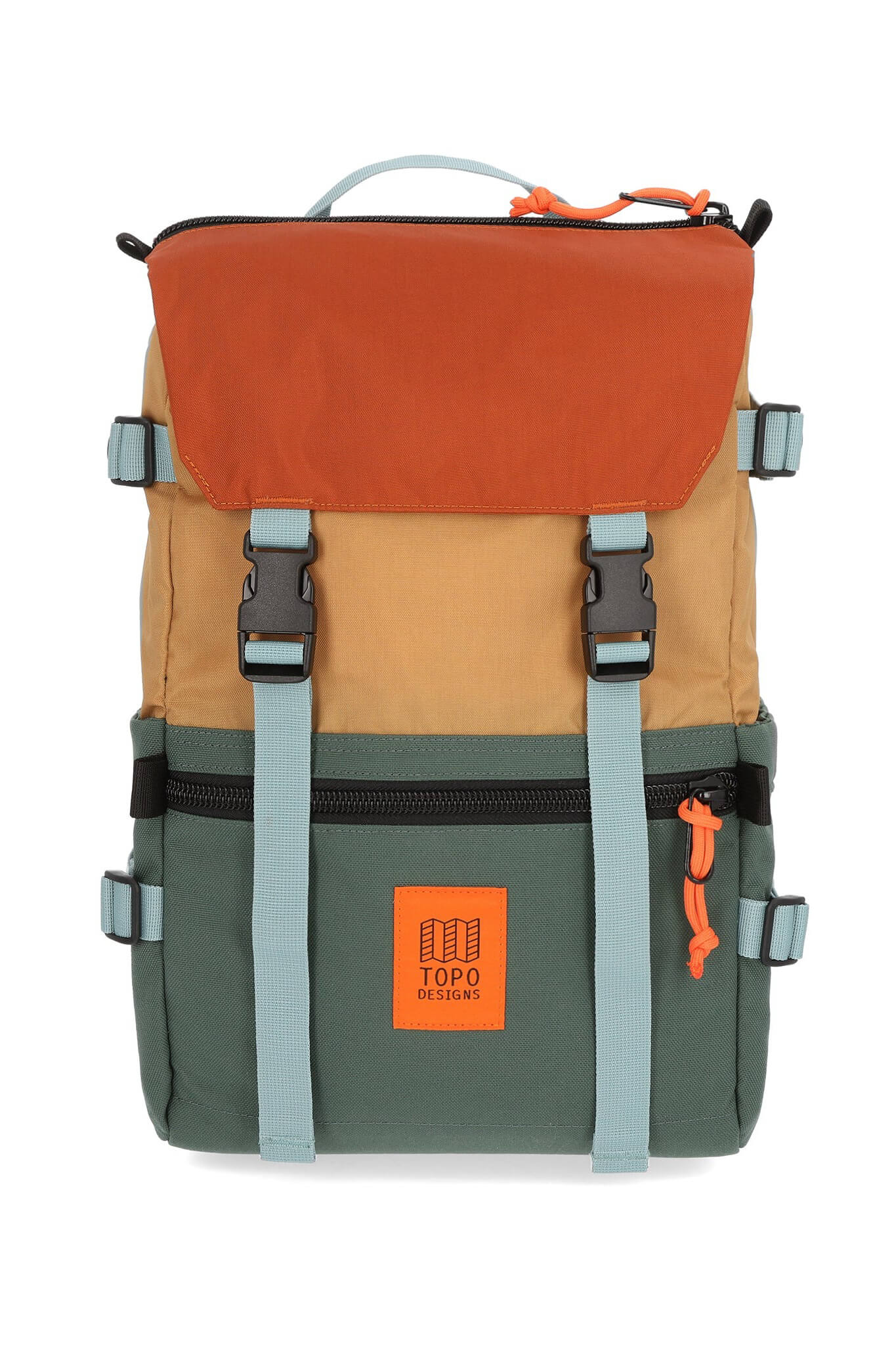 Topo Designs rover pack classic in forest khaki