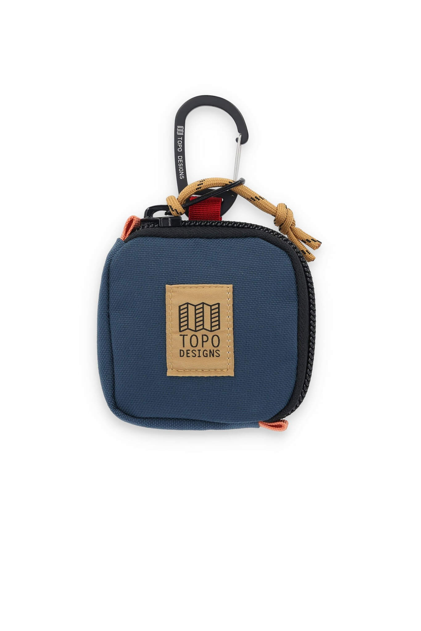 Topo Designs square bag in pond blue