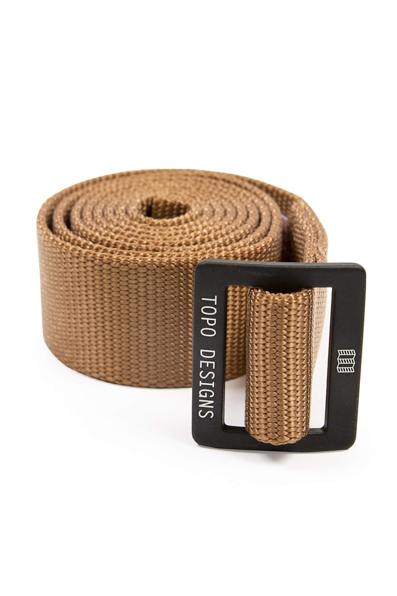 Topo Designs web belt in khaki