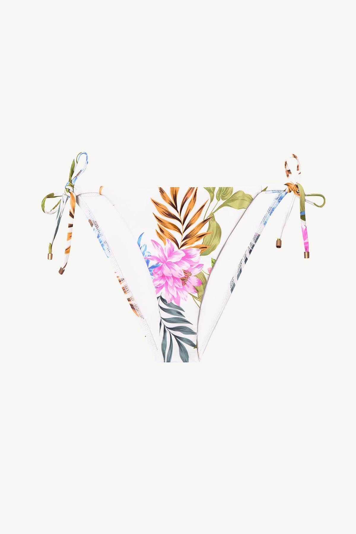 Vitamin A elle side tie bottom in summer bloom