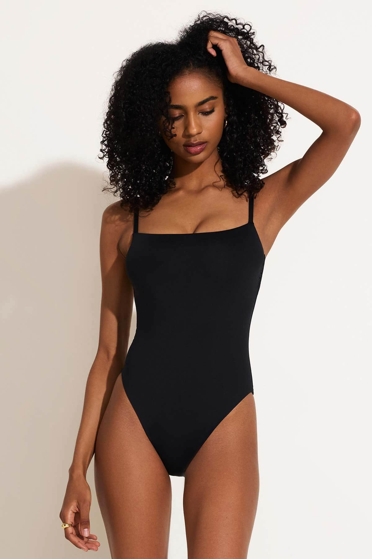 Vitamin A Jenna one piece in black