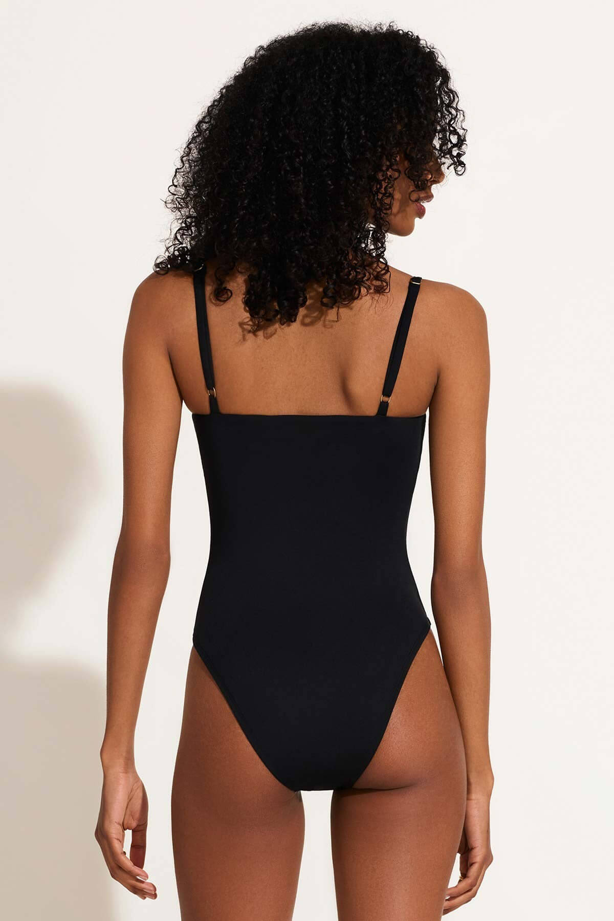 Vitamin A Jenna one piece in black