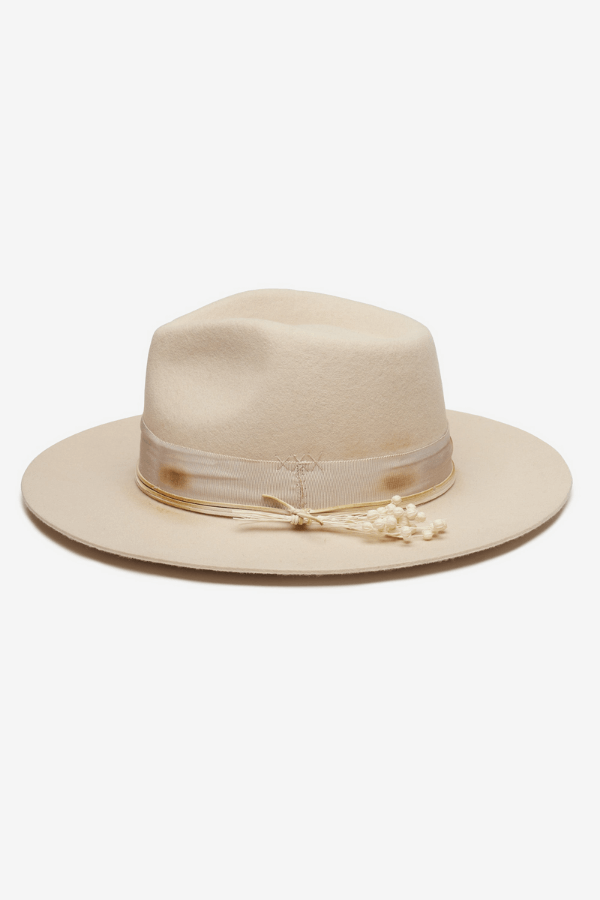 Wyeth Clark Hat in bone