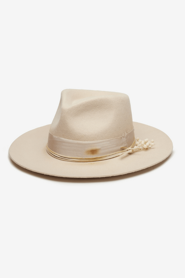 Wyeth Clark Hat in bone