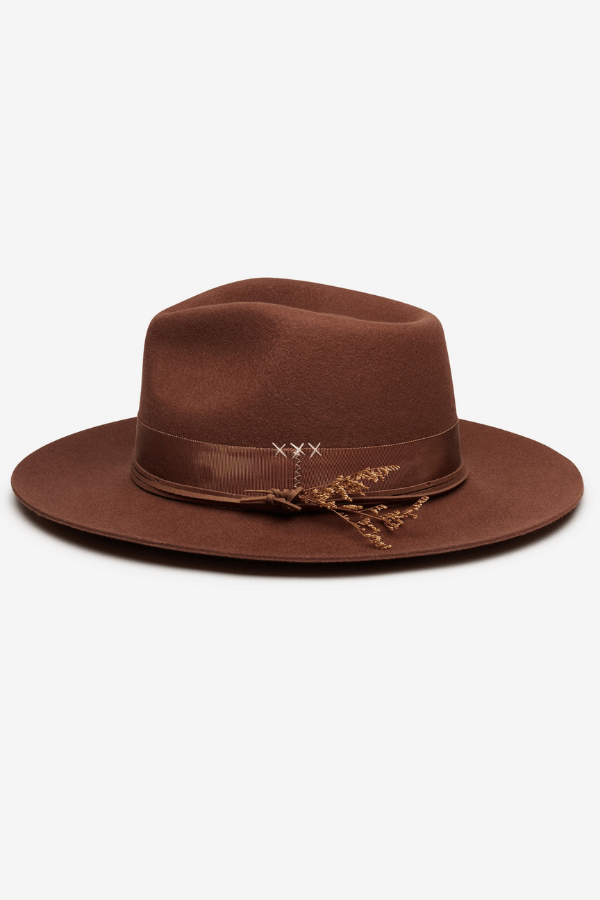 Wyeth Clark Hat in cinnamon