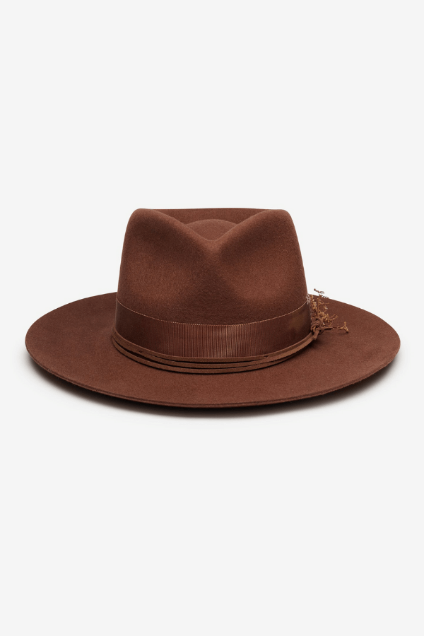 Wyeth Clark Hat in cinnamon