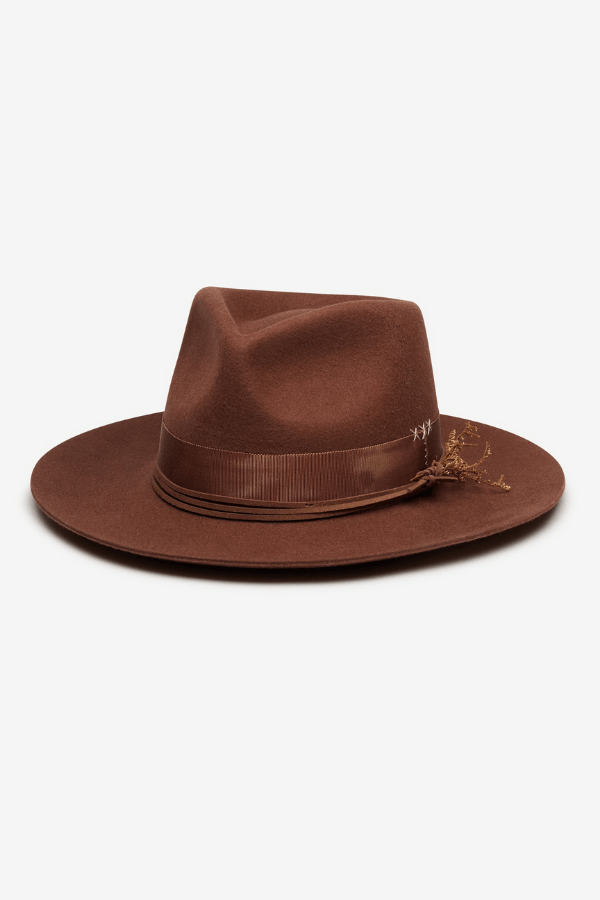 Wyeth Clark Hat in cinnamon