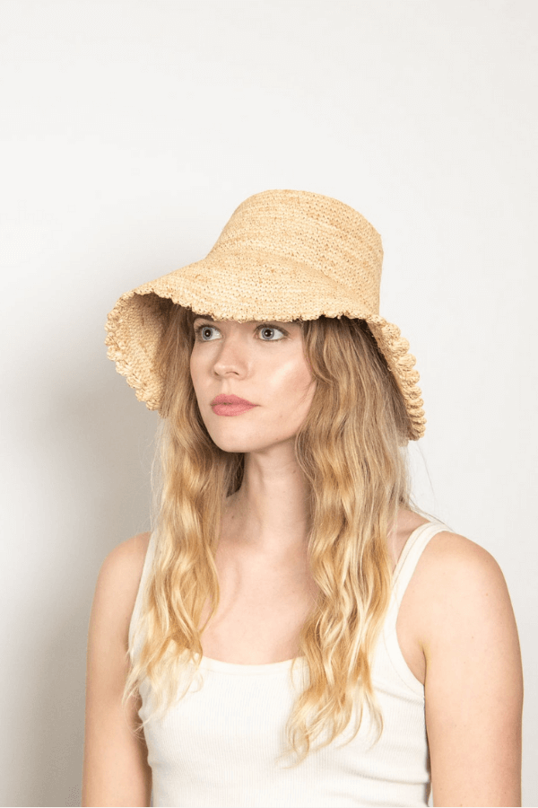 Wyeth Lacey Hat in natural