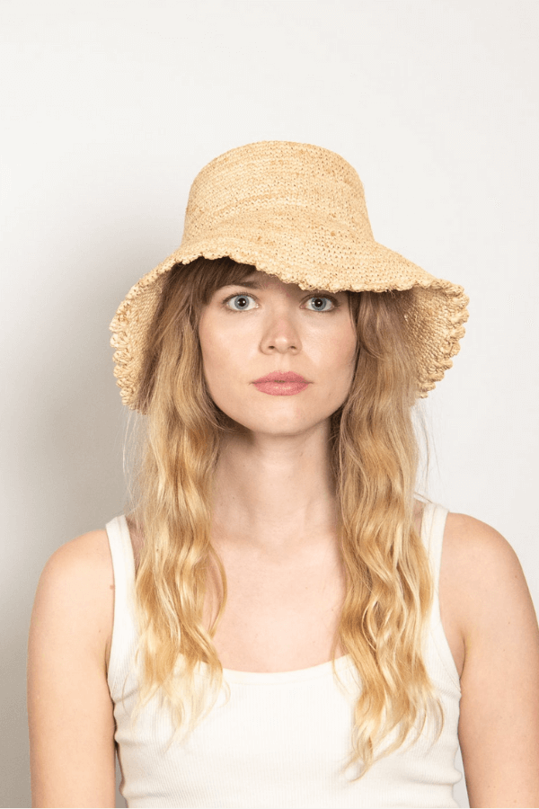 Wyeth Lacey Hat in natural