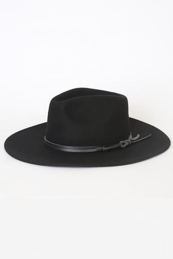 Wyeth Riley hat in black