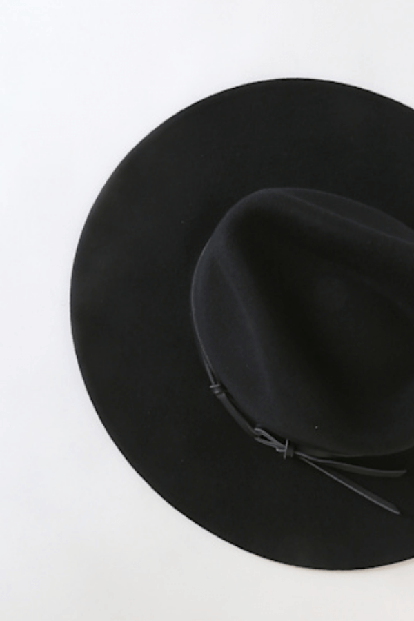 Wyeth Riley hat in black