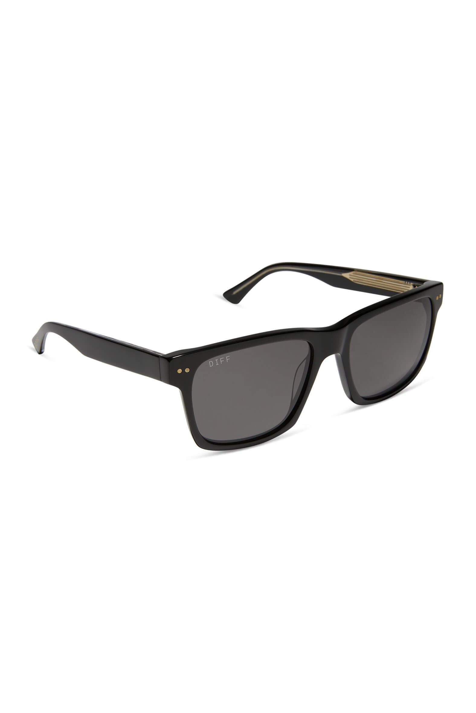 Diff eyewear gino xl in black and grey