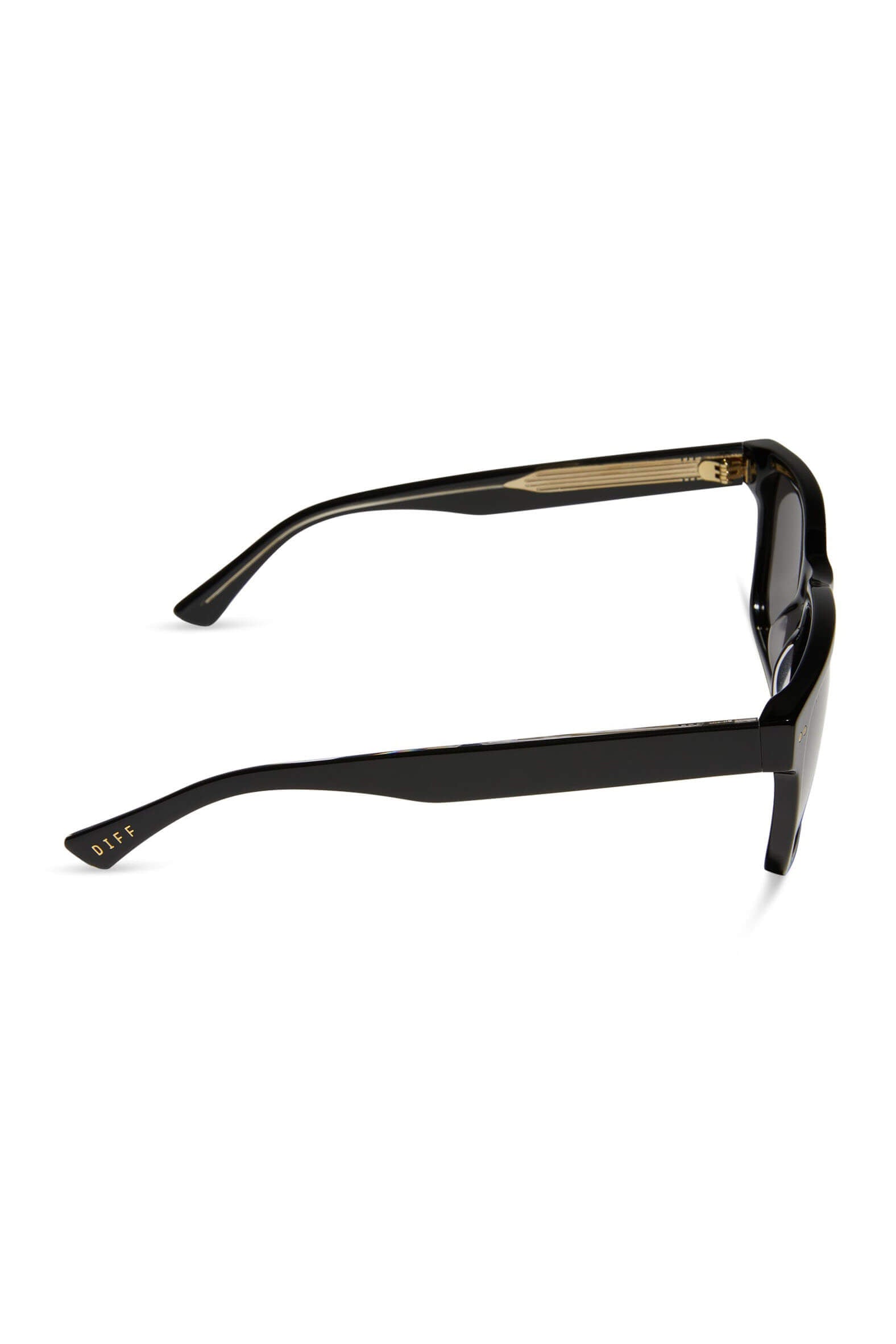 Diff eyewear gino xl in black and grey