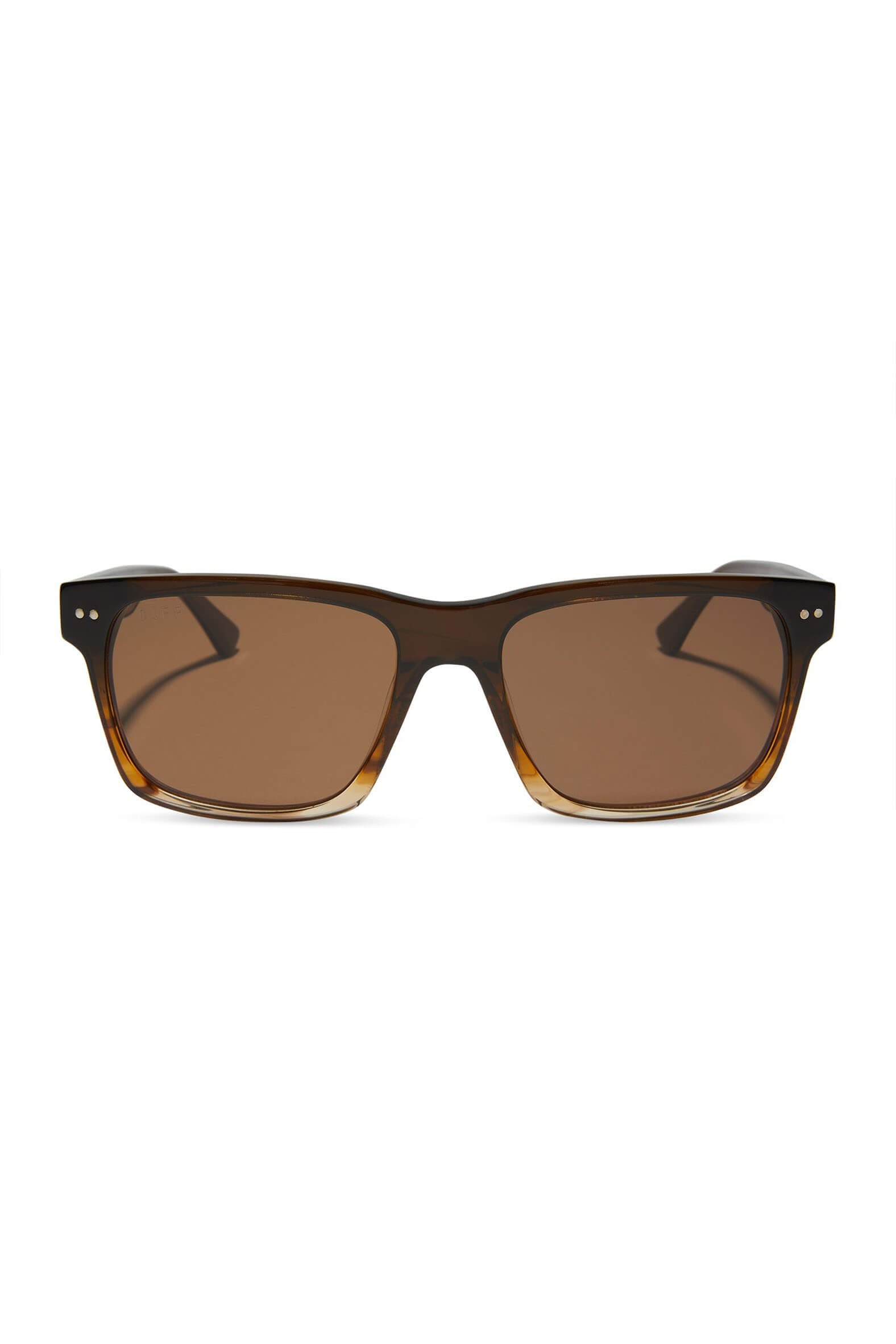 Diff Eyewear Gino xl sunglasses in mocha brown