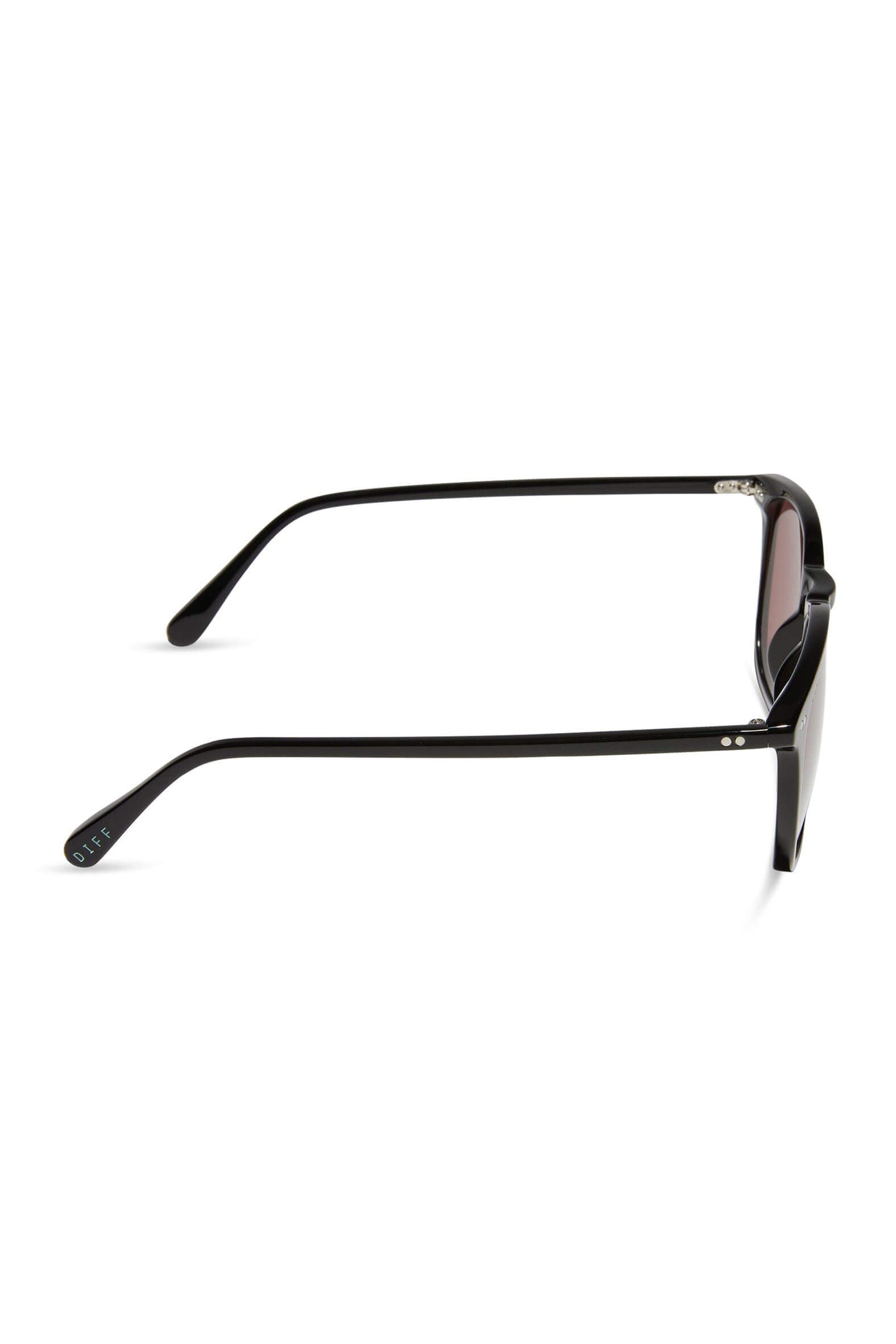 Diff eyewear maxwell xl in black mauve