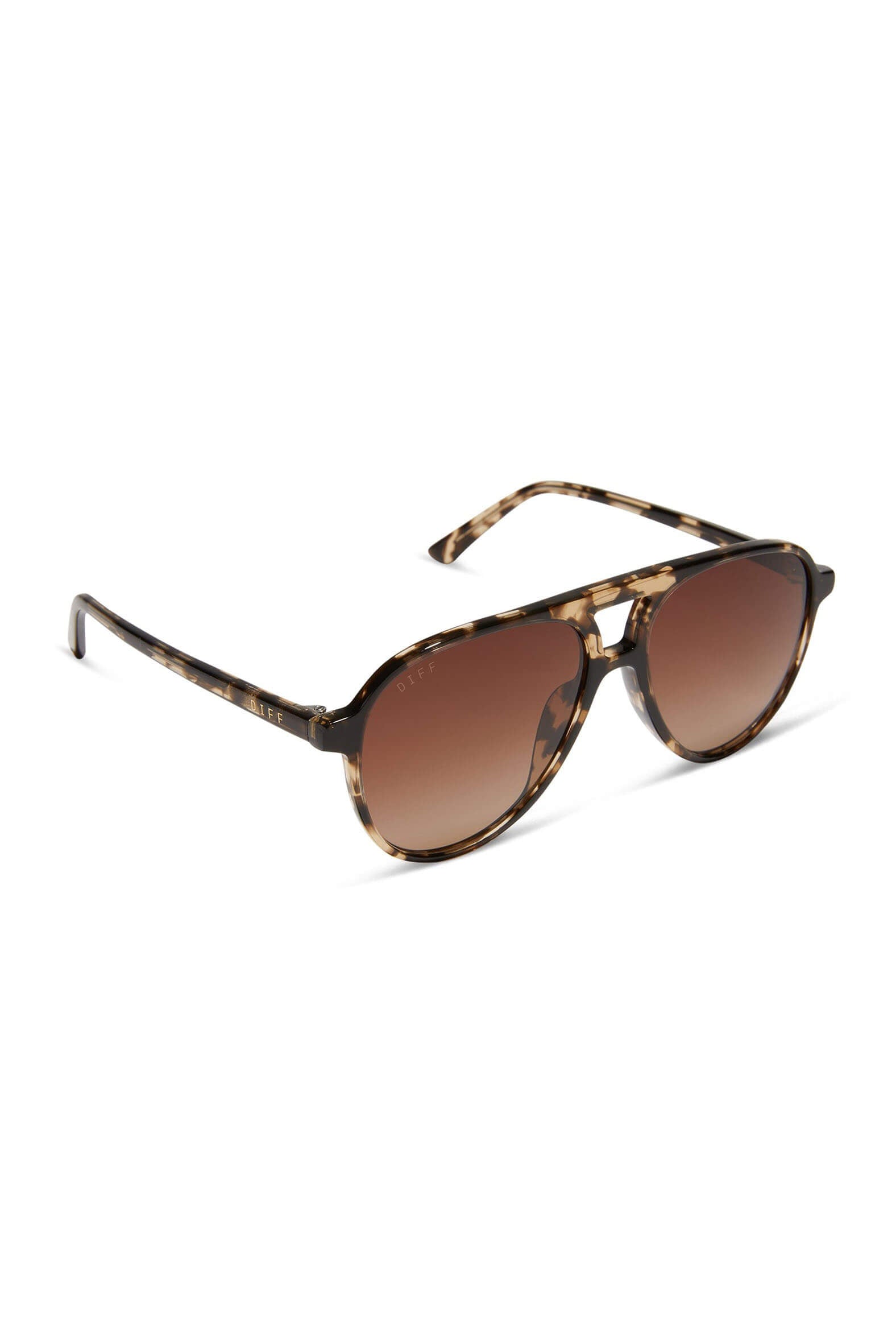 Diff Eyewear Tosca II sunglasses in espresso tortoise brown