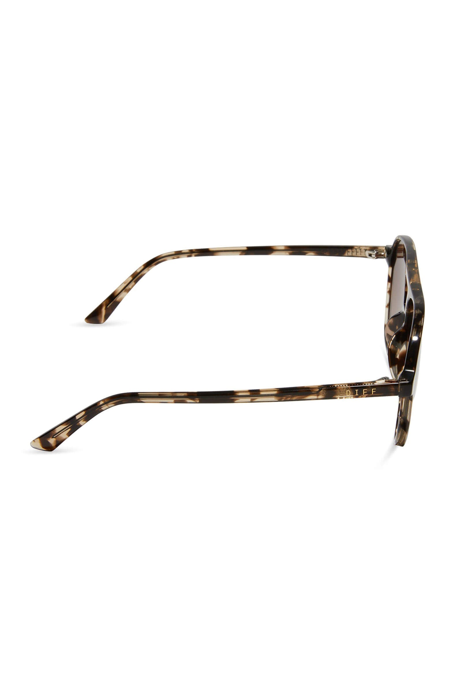 Diff Eyewear Tosca II sunglasses in espresso tortoise brown