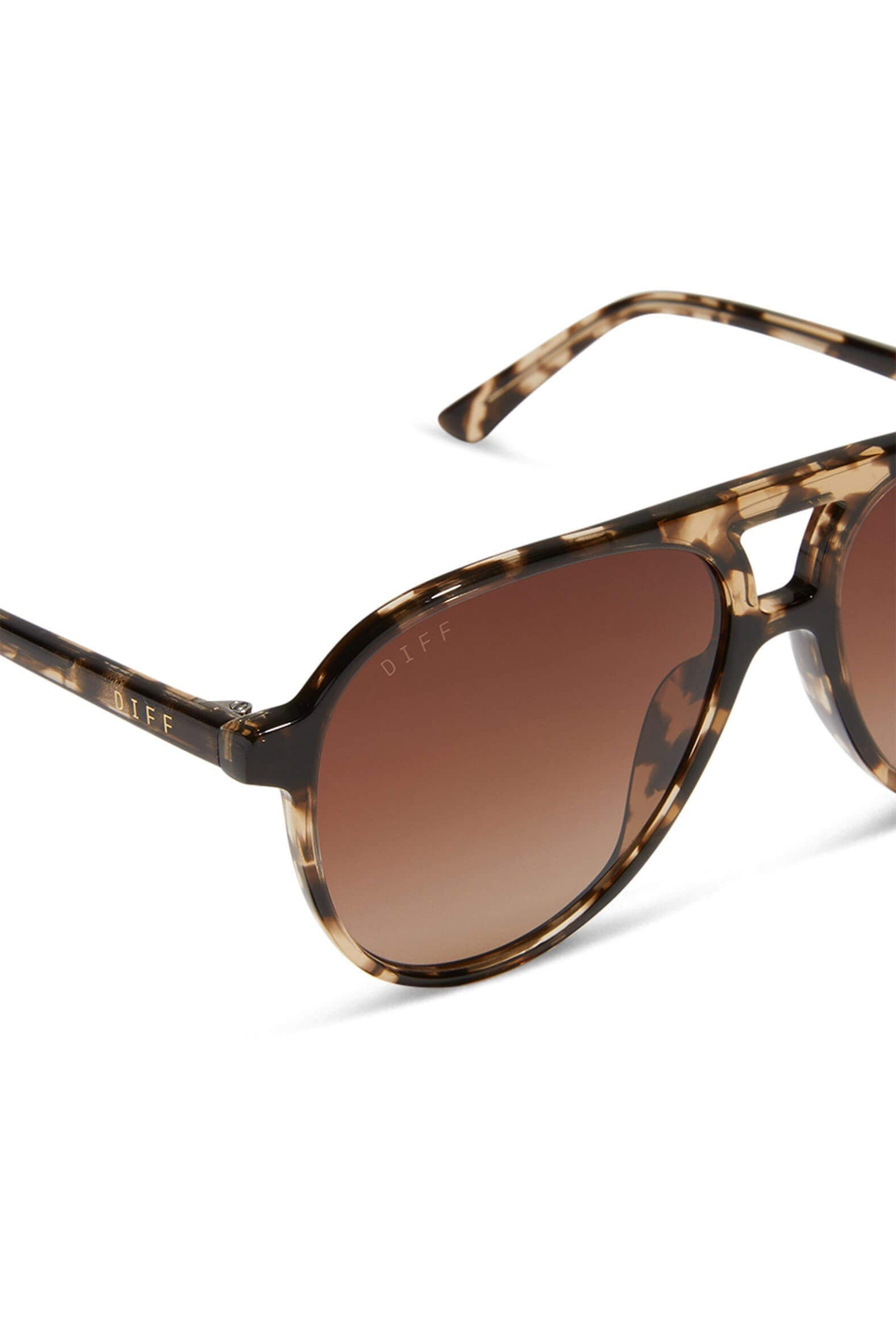 Diff Eyewear Tosca II sunglasses in espresso tortoise brown