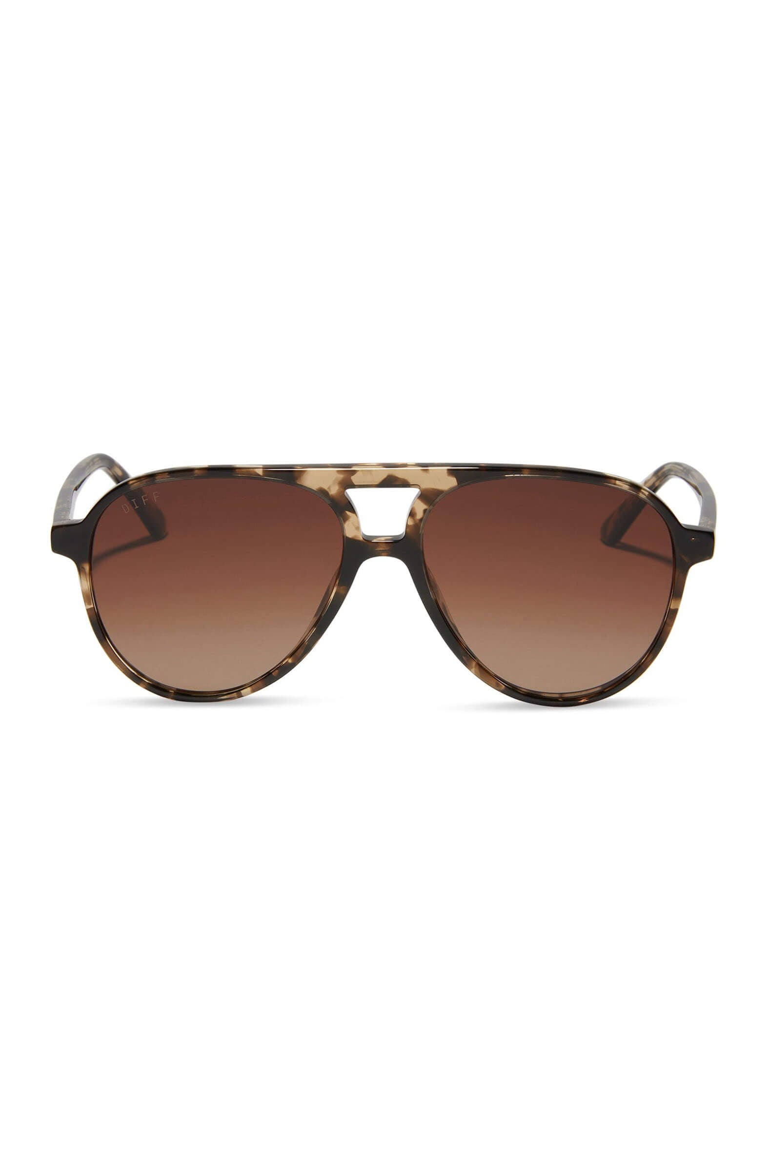 Diff Eyewear Tosca II sunglasses in espresso tortoise brown