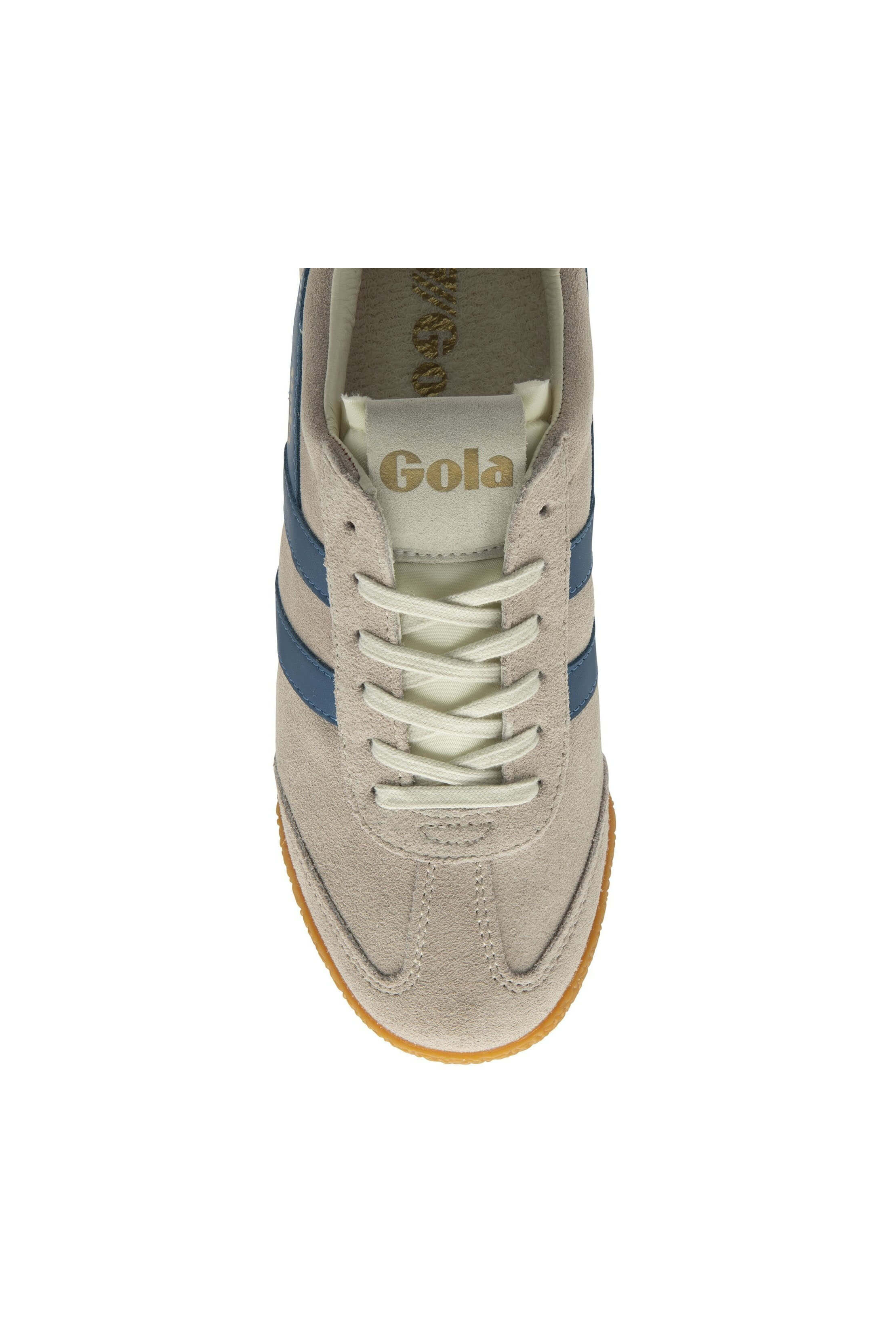 gola classics elan sneakers in blossom marine blue and deep red