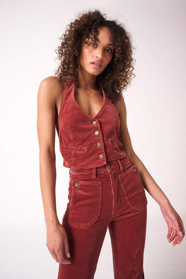 rollas jeans halter vest
