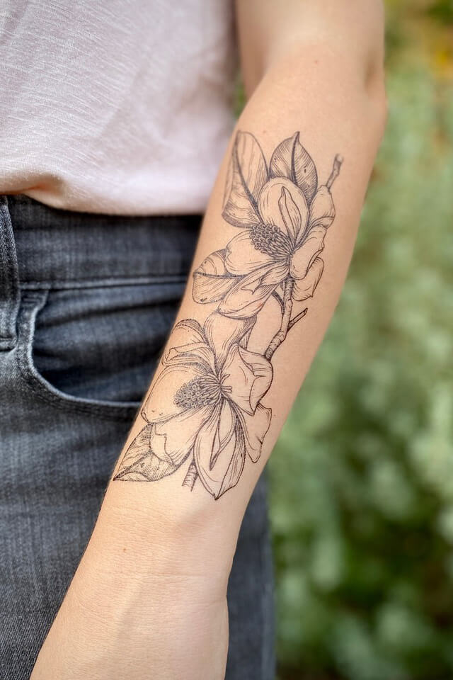 nature tats temporary tattoos