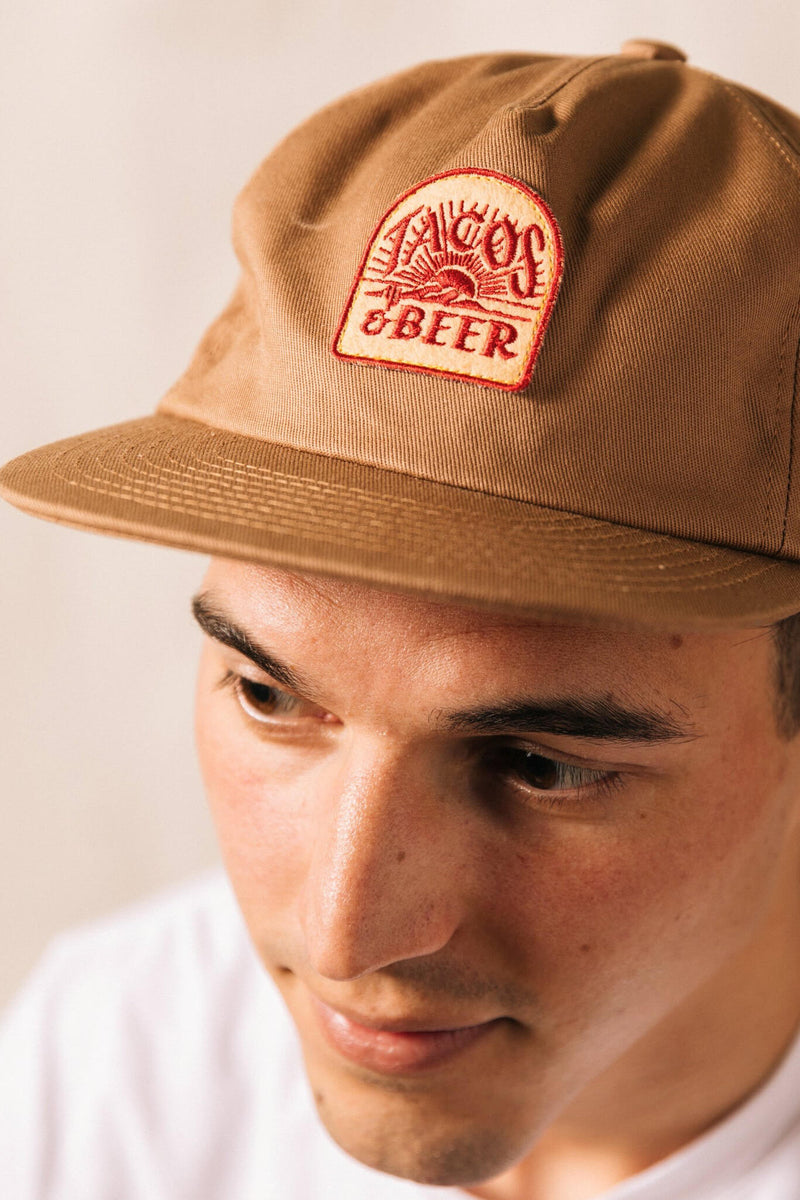 tacos and beer hat