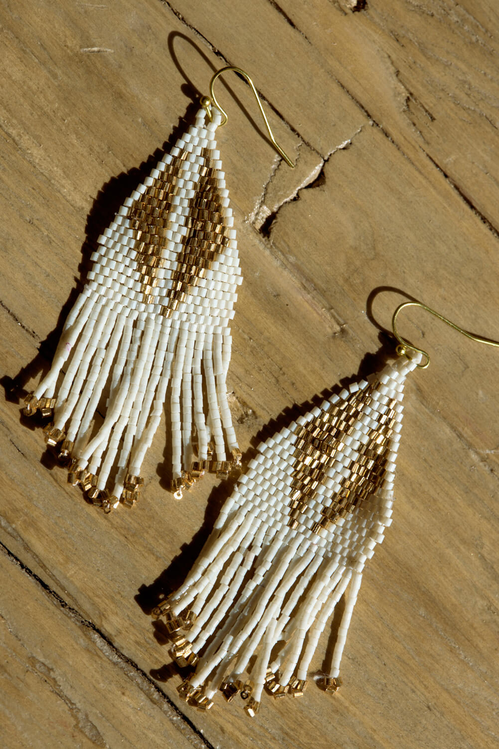 Women's bohemian beaded earrings