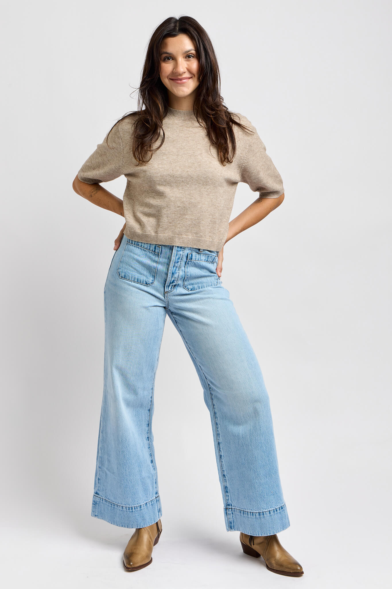 Rollas wide leg pant