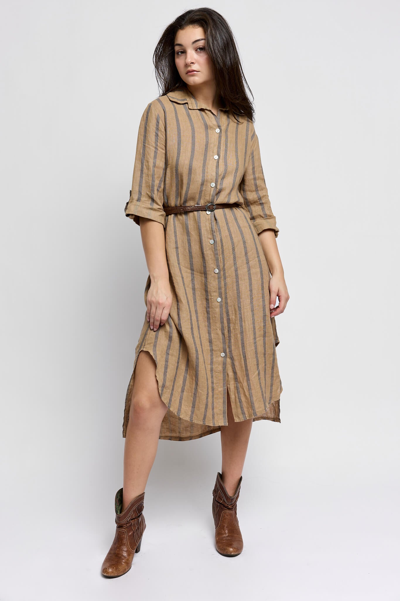 Matilija Italian Linen Tunic