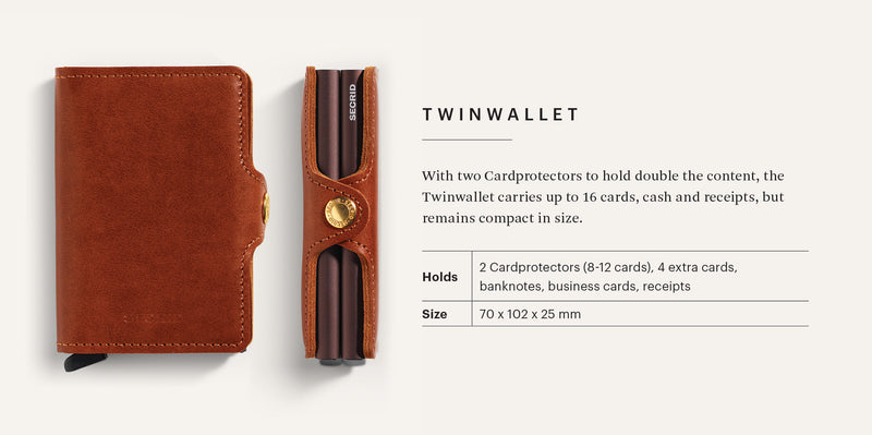 compact leather wallet