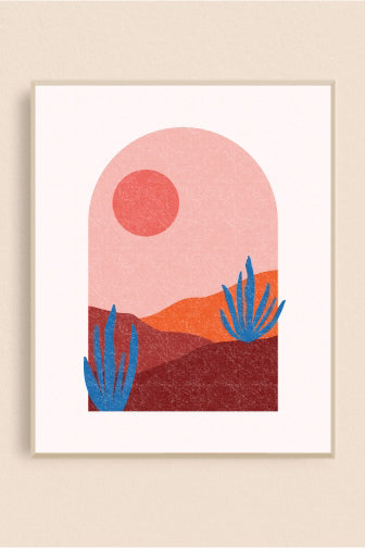 Arch Sunset Art Print - Kariella