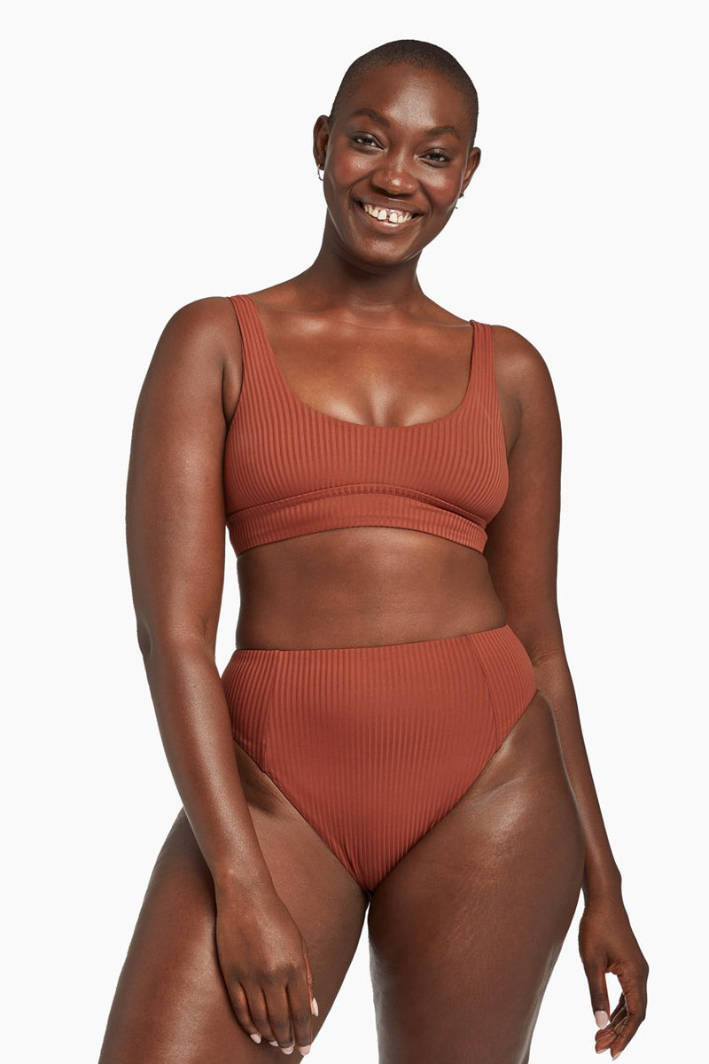 Montce Sienna High Waist Bottom Copper