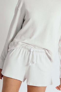 perfect white tee layla shorts sugar