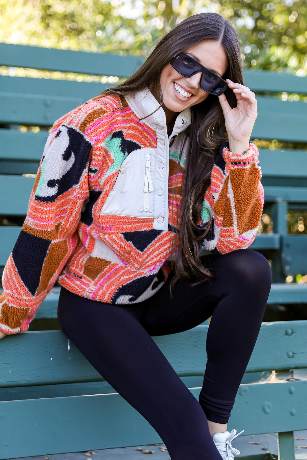 Free People fleece pullover