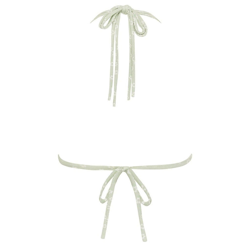 Montce Jade Floral Euro Bow Bikini Top