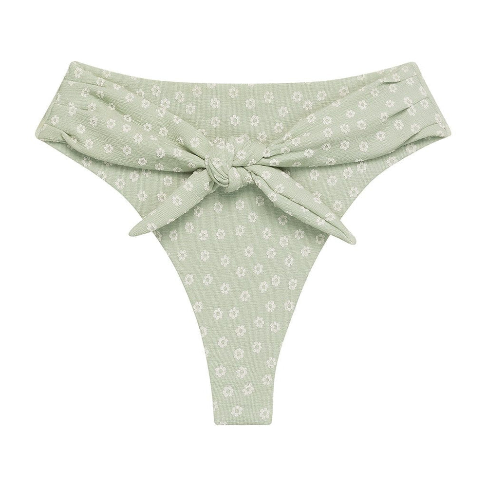 Jade Floral Paula Tie-Up Bikini Bottom