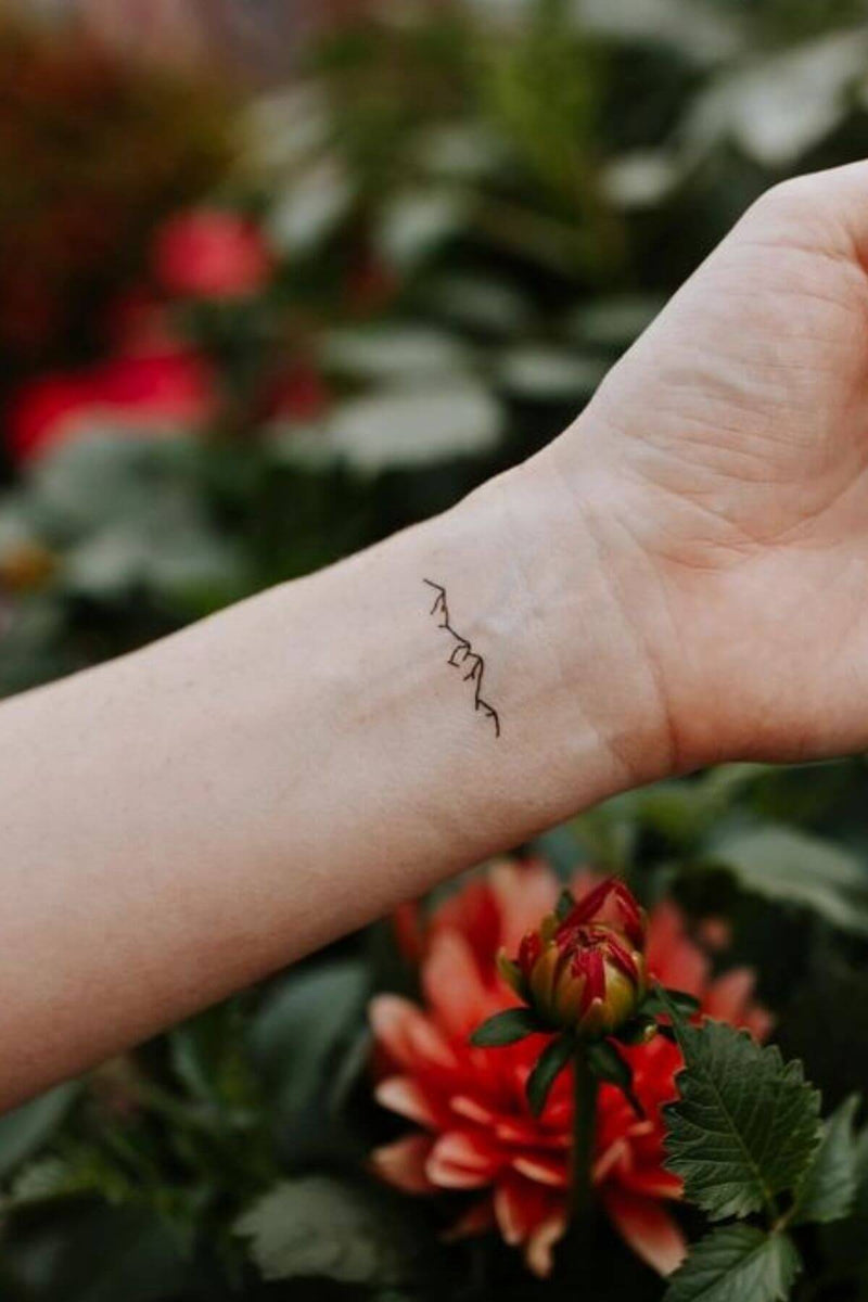 Small Mountain Tattoo