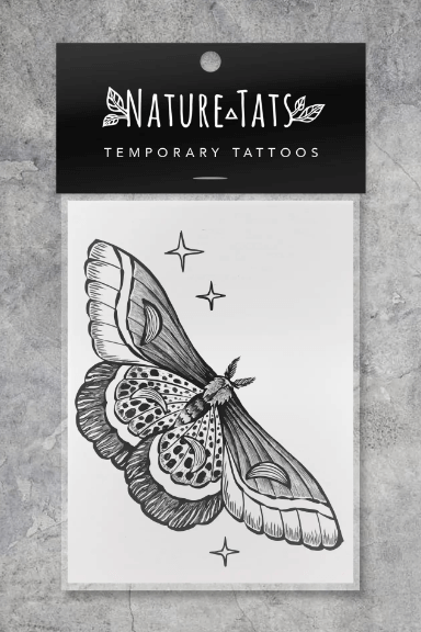 Night Moth Tattoo