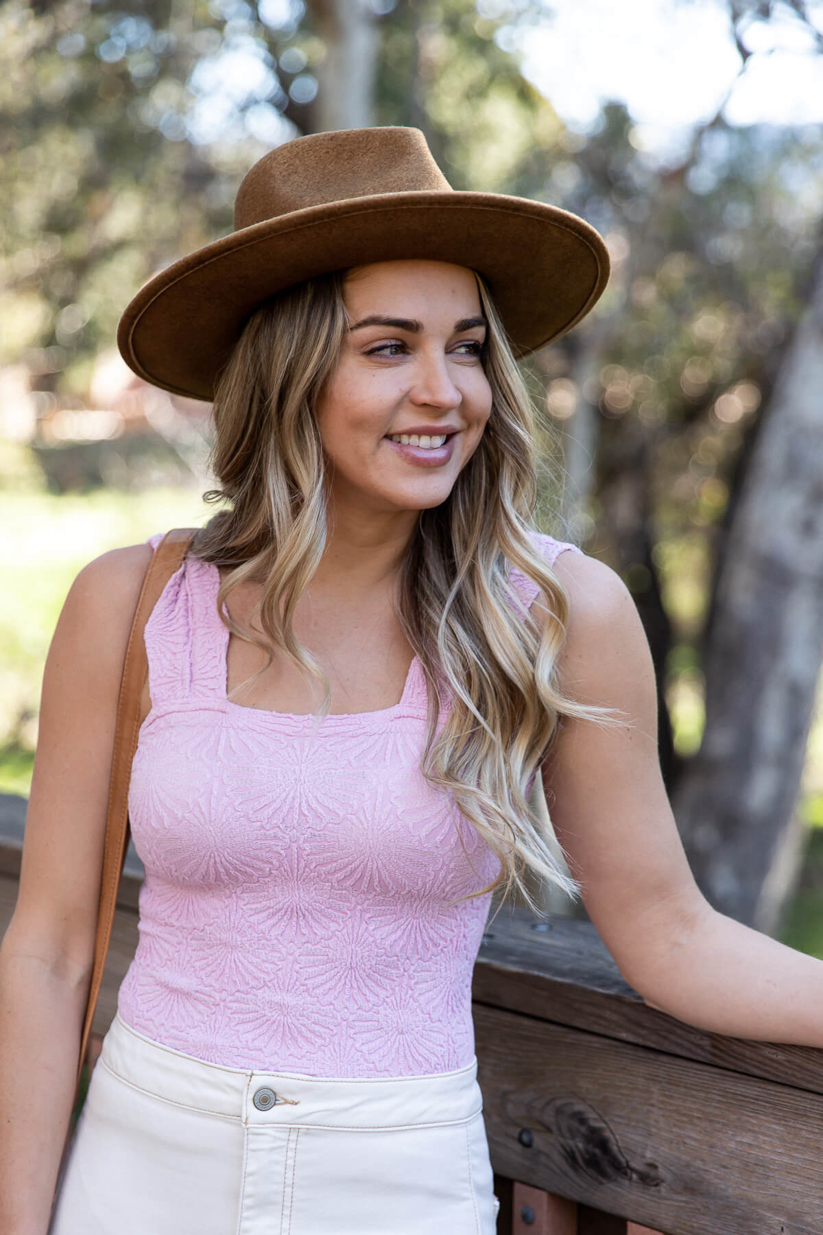 pink love letter cami