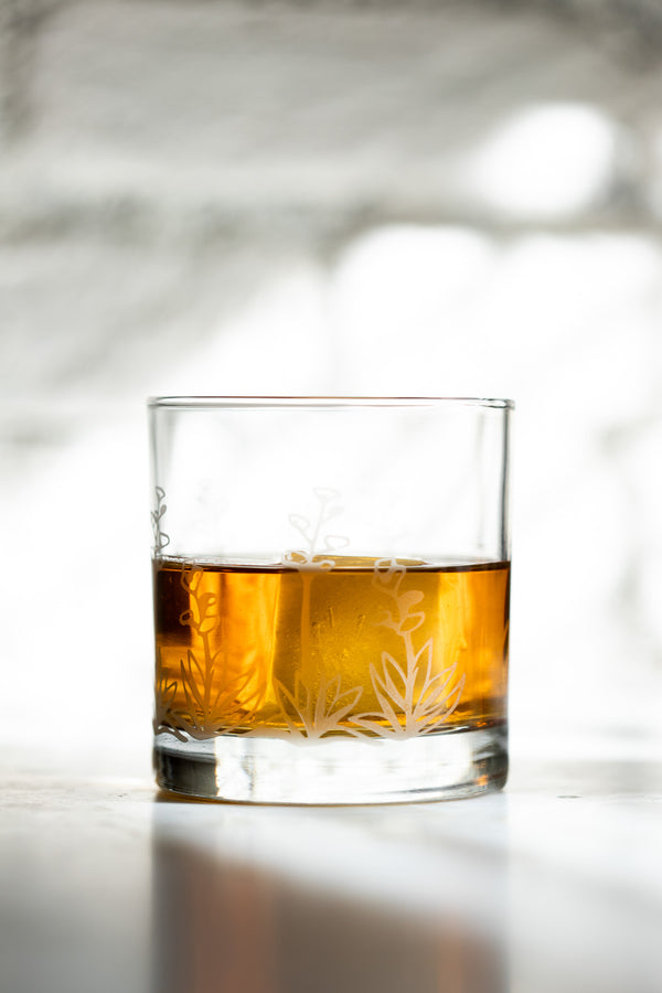 Agave succulent whiskey glass - Kariella