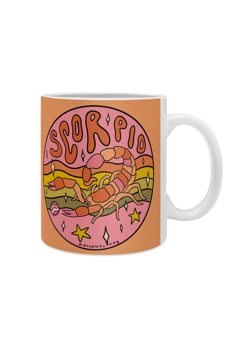 scorpio coffee mug