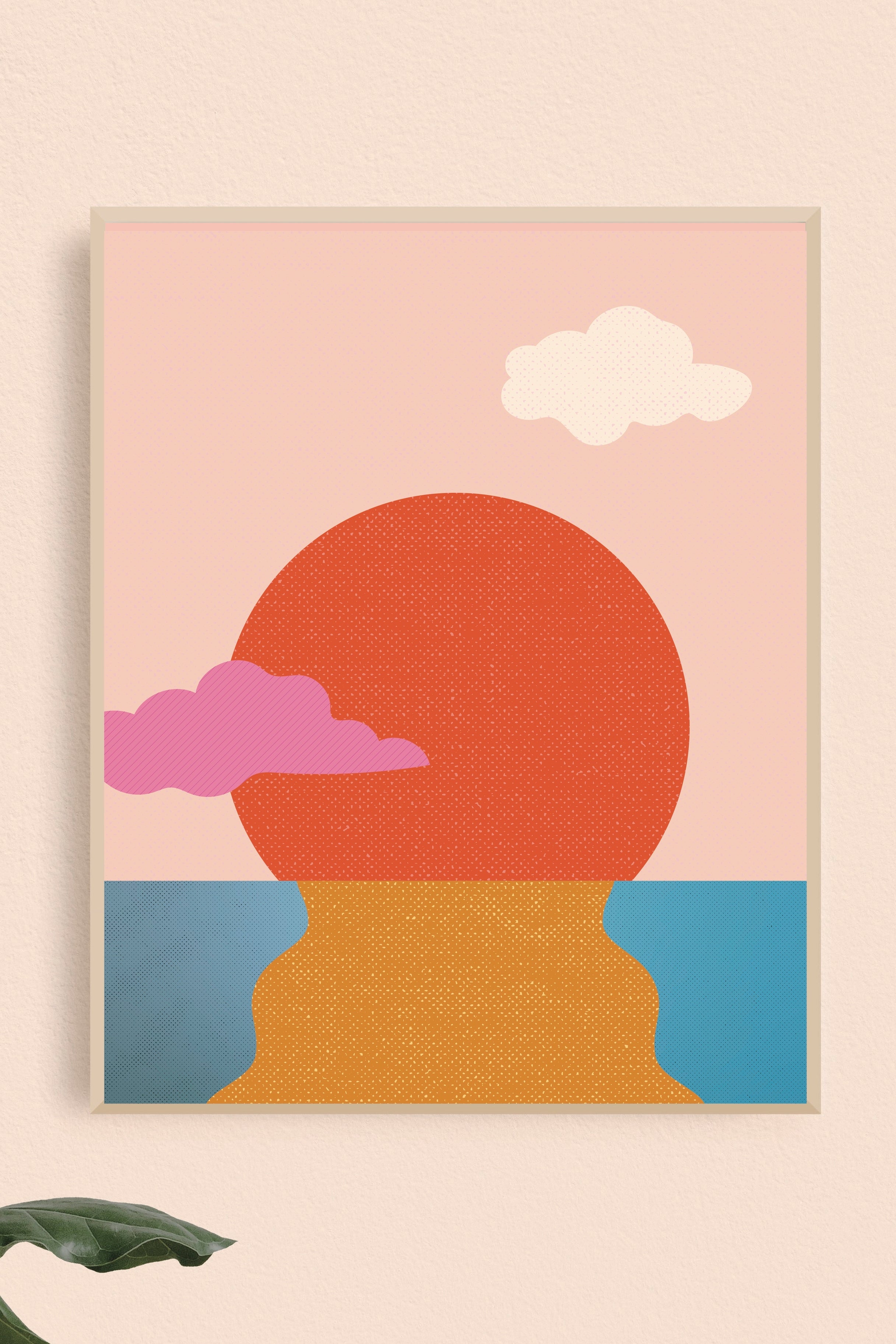 Water Sunset Print - Kariella