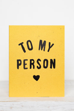 To My Person Card - Kariella