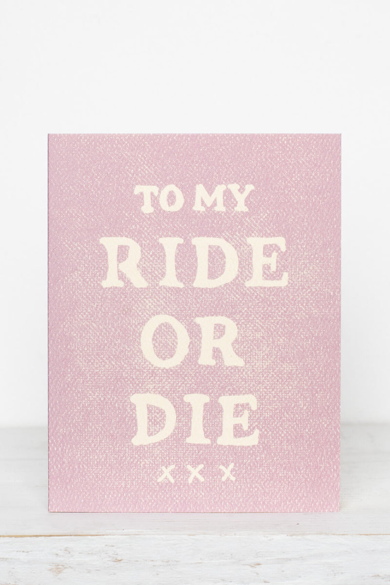 Ride or Die Card - Kariella