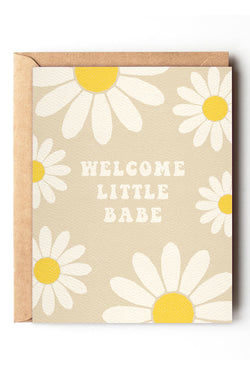 daydream prints welcome little babe